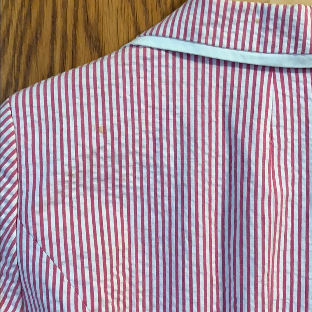 Bebe Seersucker Blazer - Picture 6 of 6